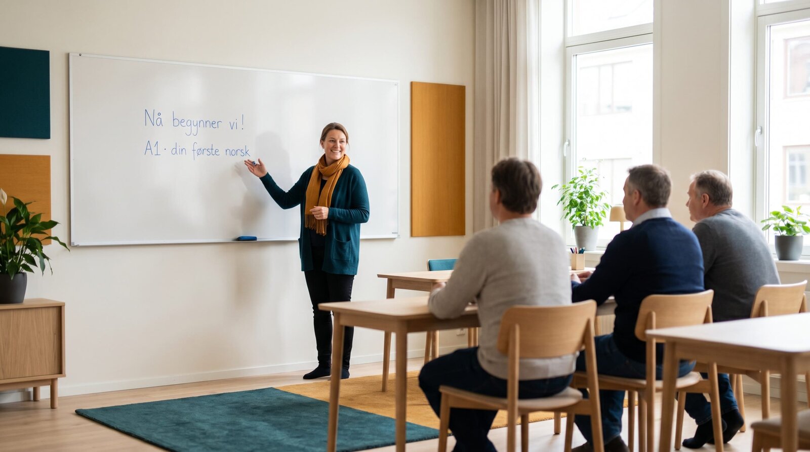 Nå begynner vi! – norskkurs for nybegynnere (A1–A2)