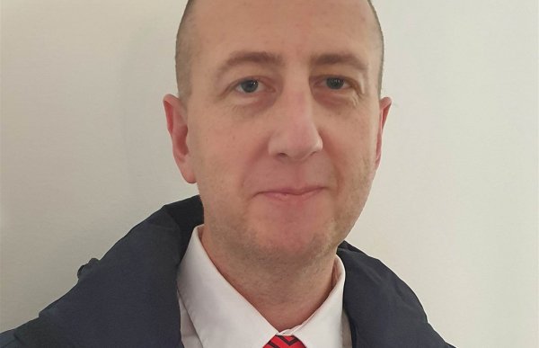 Portrett av lokomotivfører Trond Omfred