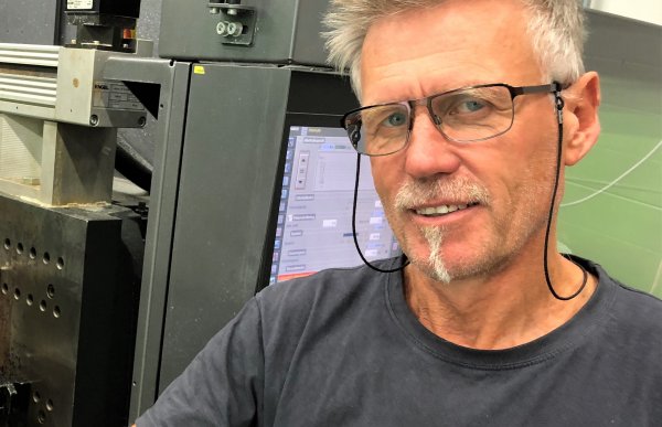 Verktøymaker Thor Bylund portrett