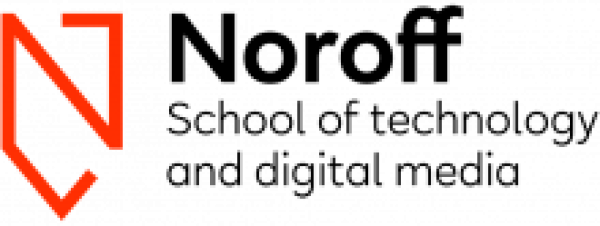 Noroff - School of technology and digital media Logo