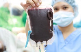 Illustrasjonsbilde av blodpose.