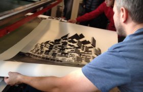 Serigrafisk trykking.