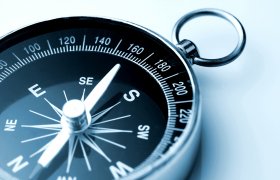 Illustrasjonsbilde av kompass