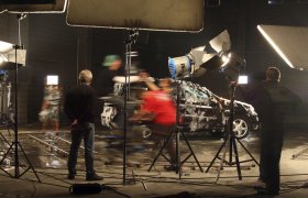 Regissør i filmstudio