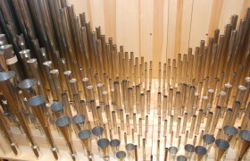 Illustrasjonsfoto av orgel.