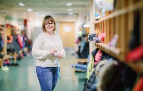 Undervisningsinspektør på en skole. 