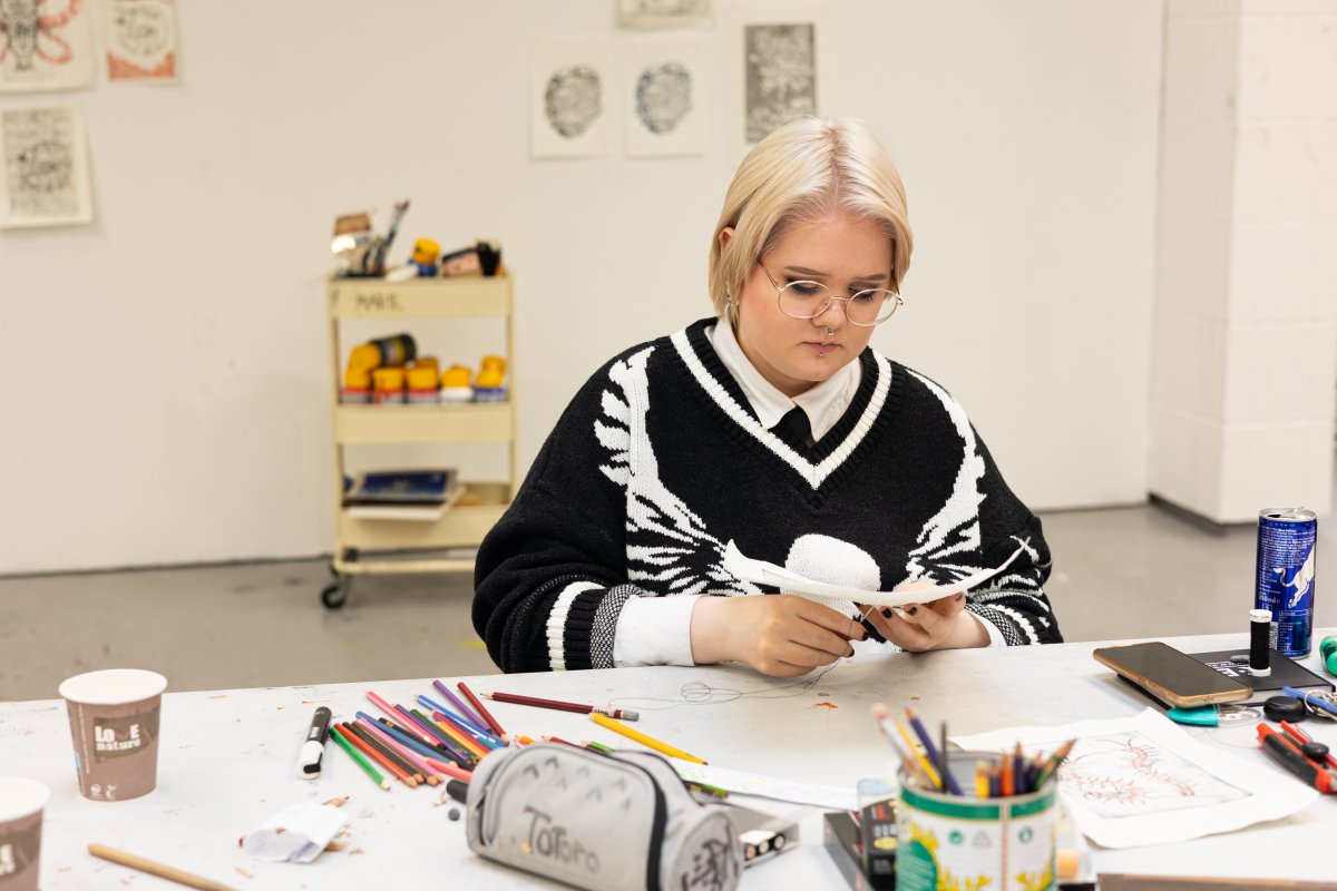 arbeid med eget prosjekt