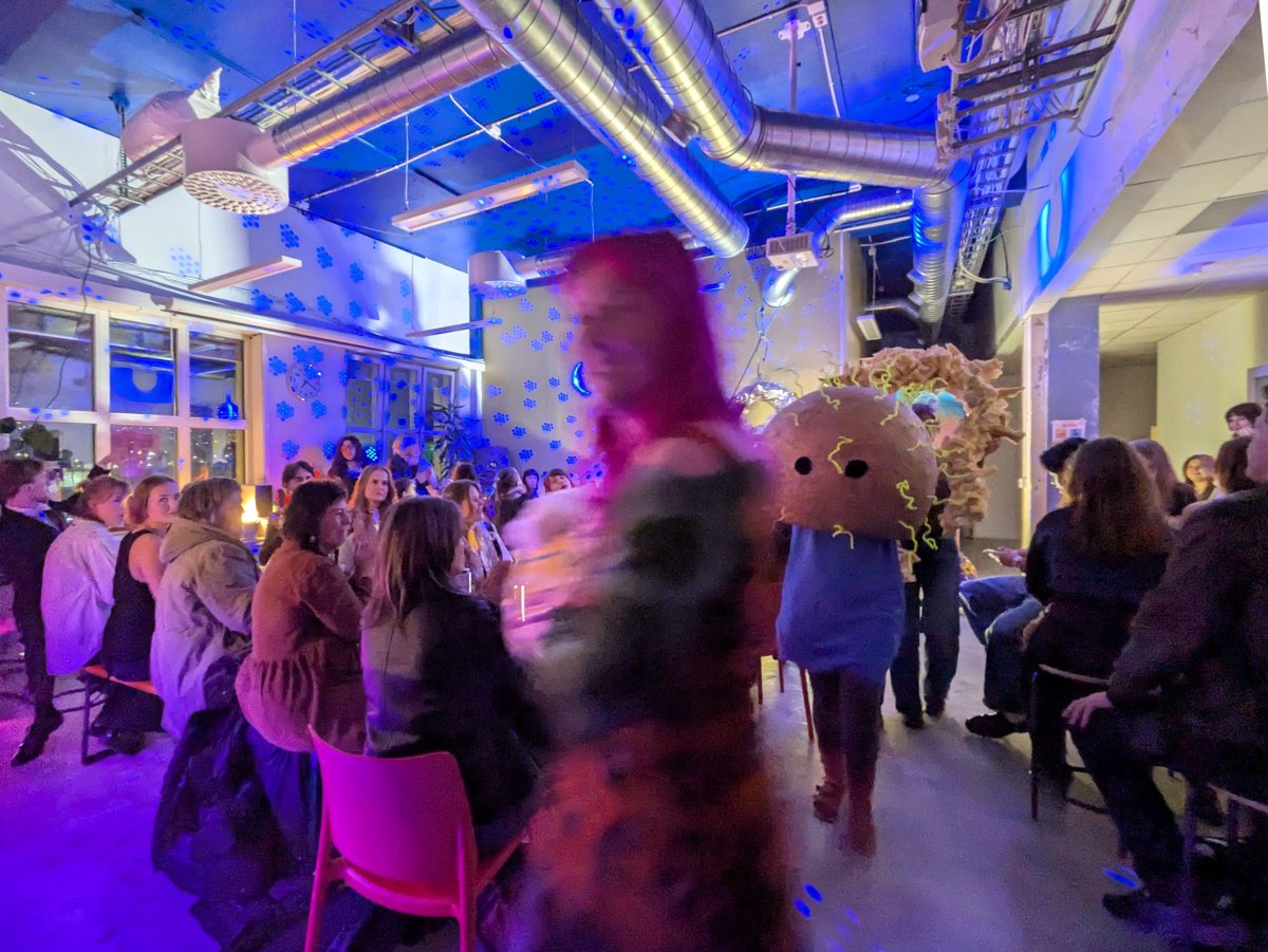 Fra arrangement på skolen